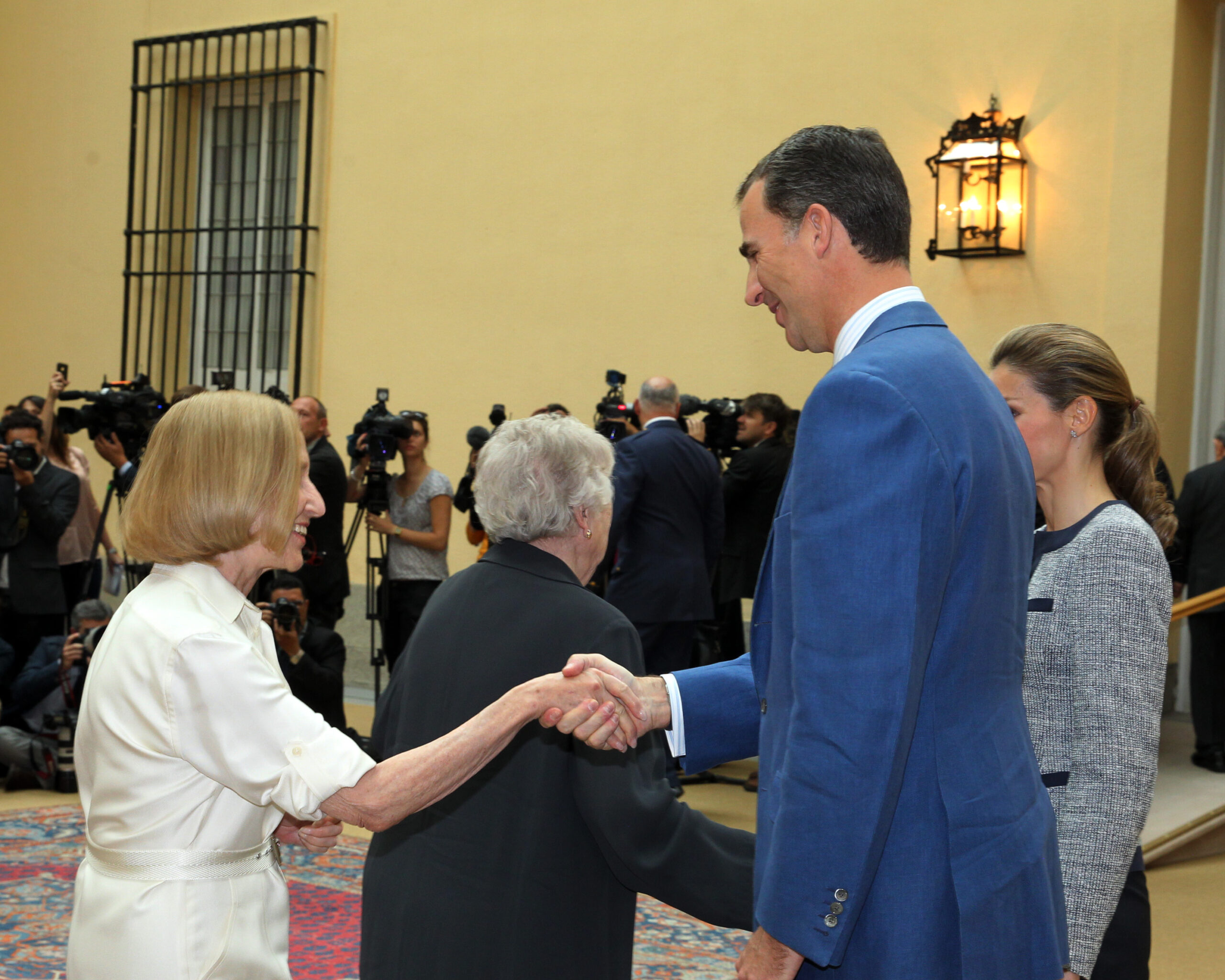 Recepción de los Reyes a representantes de entidades de solidaridad social