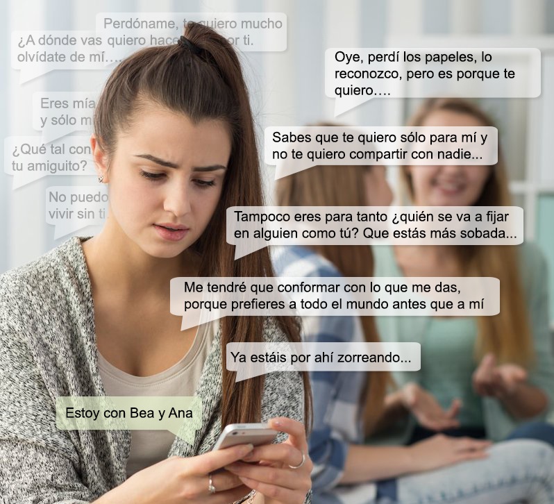 Aumentan los casos atendidos por el Teléfono ANAR relacionados con violencia de género entre adolescentes