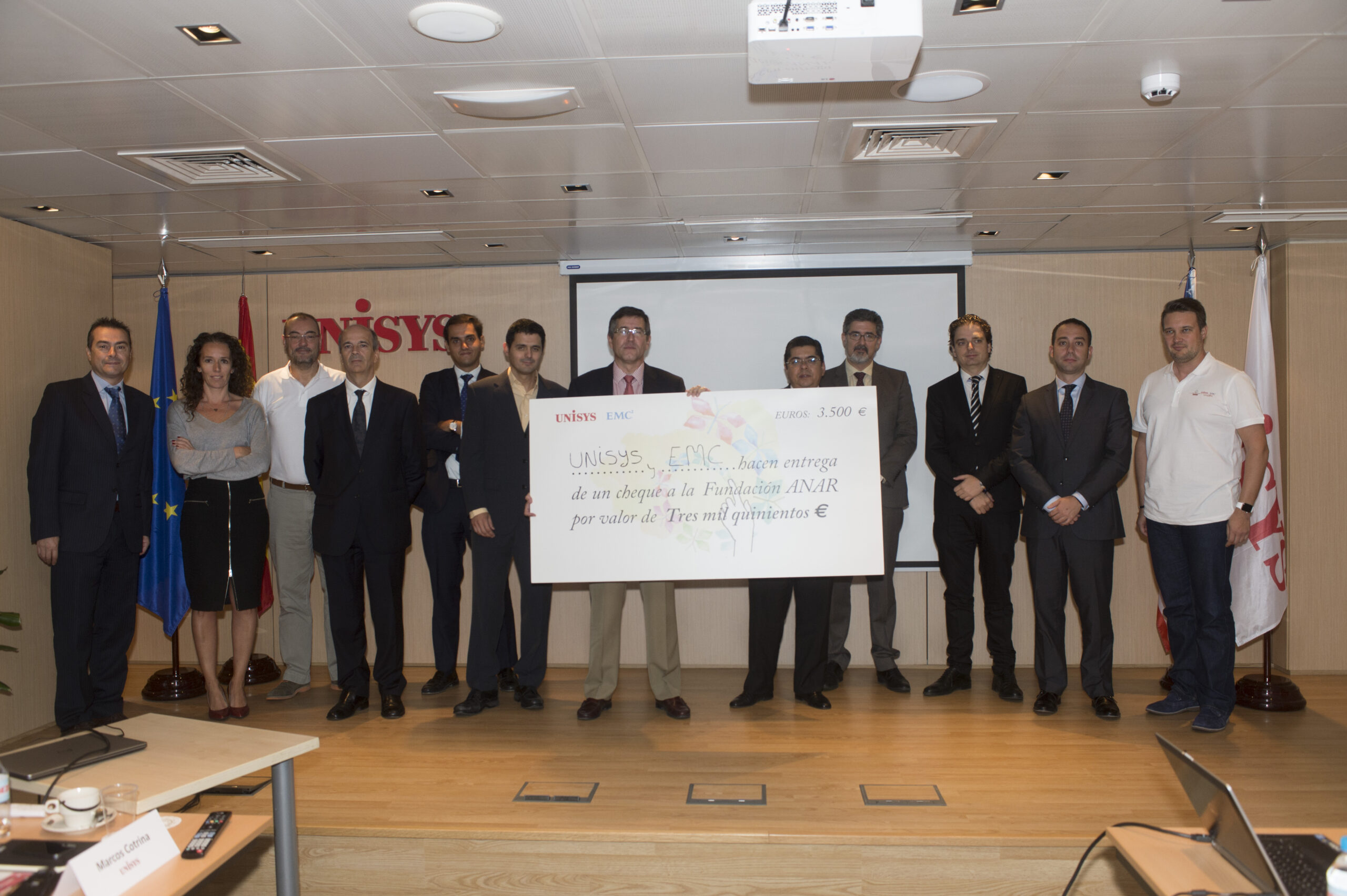 Unysis y EMC colaboran con ANAR