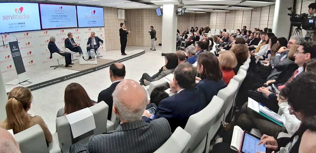 Fundación ANAR en la celebración de los 30 años de Servimedia