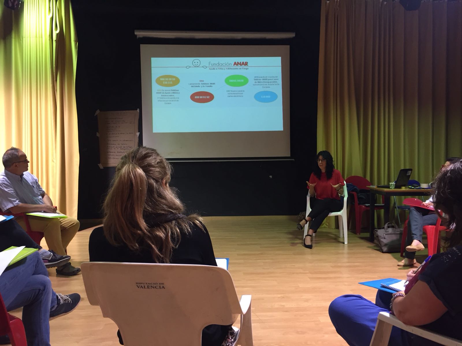 Fundación ANAR en el encuentro “Construyendo una Convivencia Pacífica» organizado por Asamblea de Cooperación por la Paz en Valencia