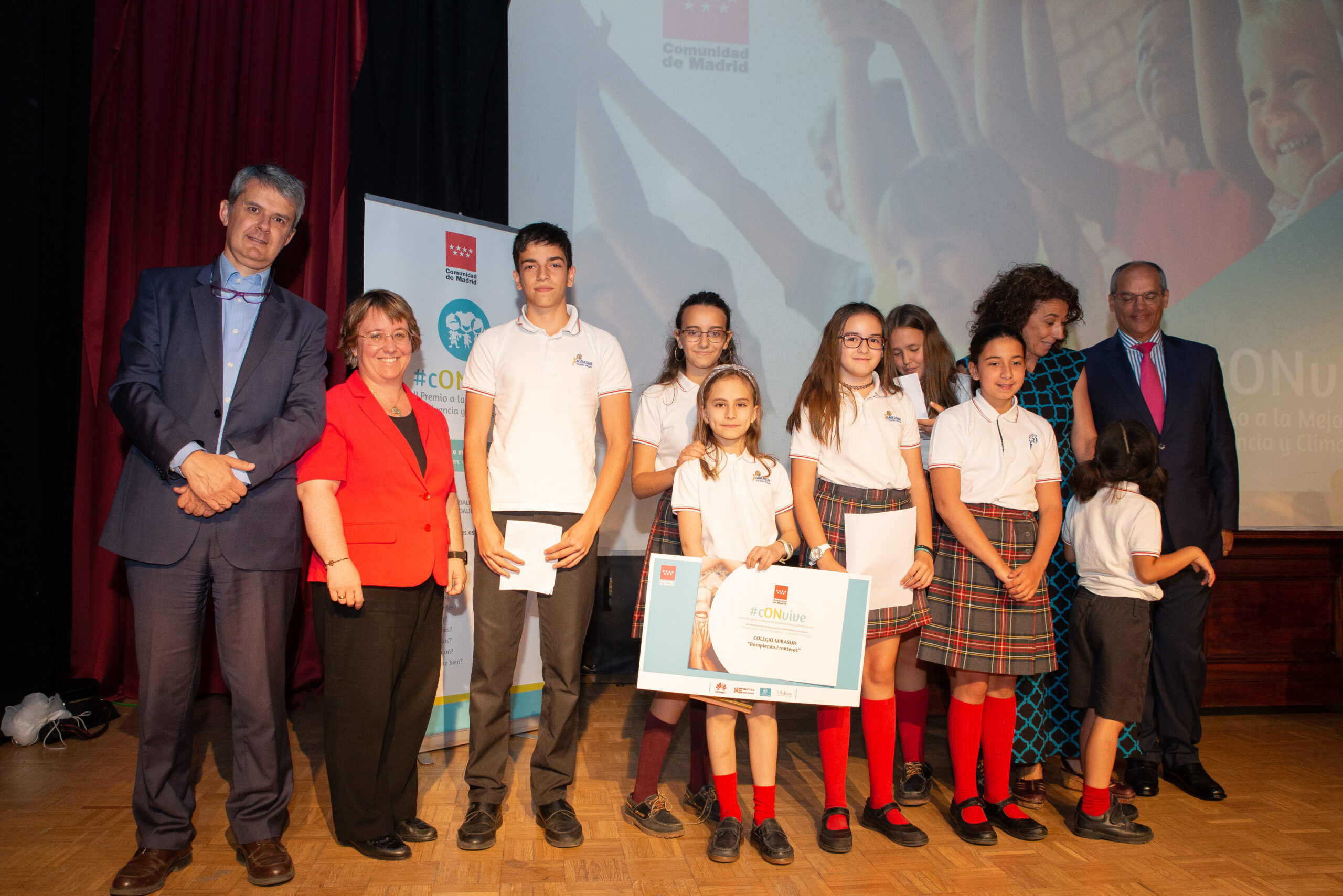 Fundación ANAR en los Premios  ‘Convive’ de la Comunidad de Madrid