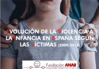 Evolución de la violencia a la infancia en España según las víctimas