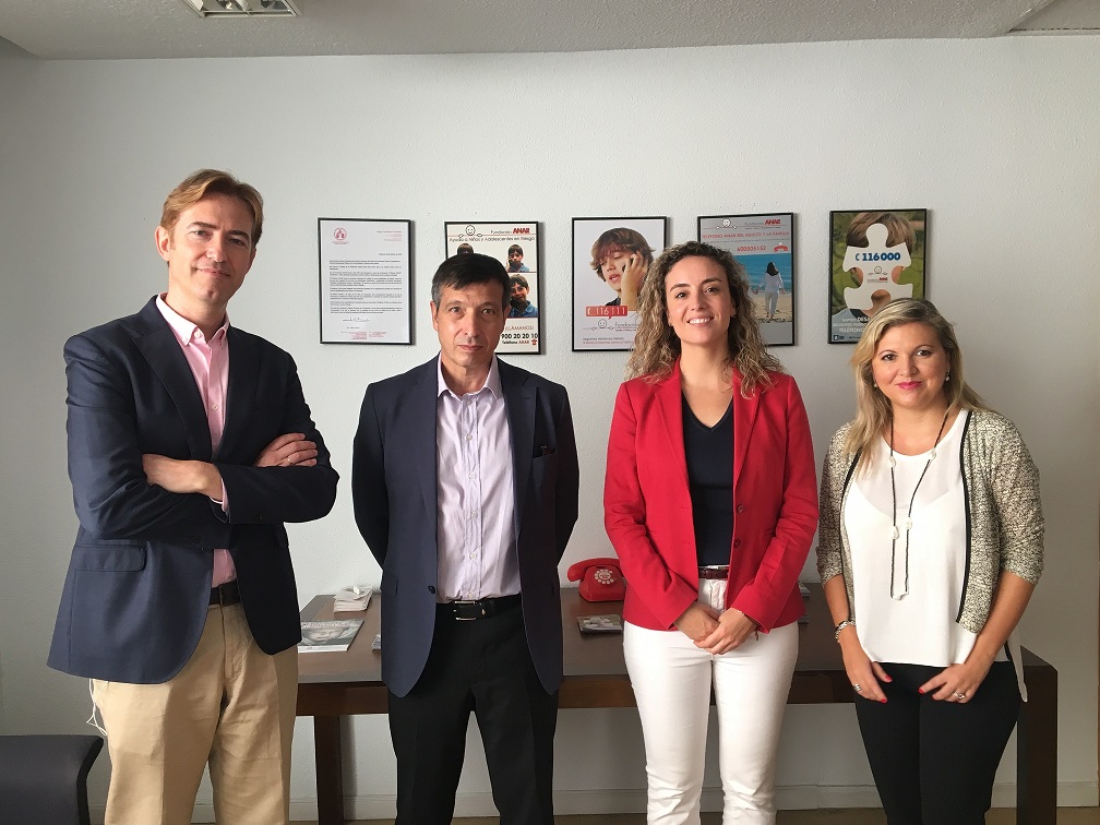 ANAR y el Centro Nacional de Desaparecidos definen áreas de trabajo y cooperación