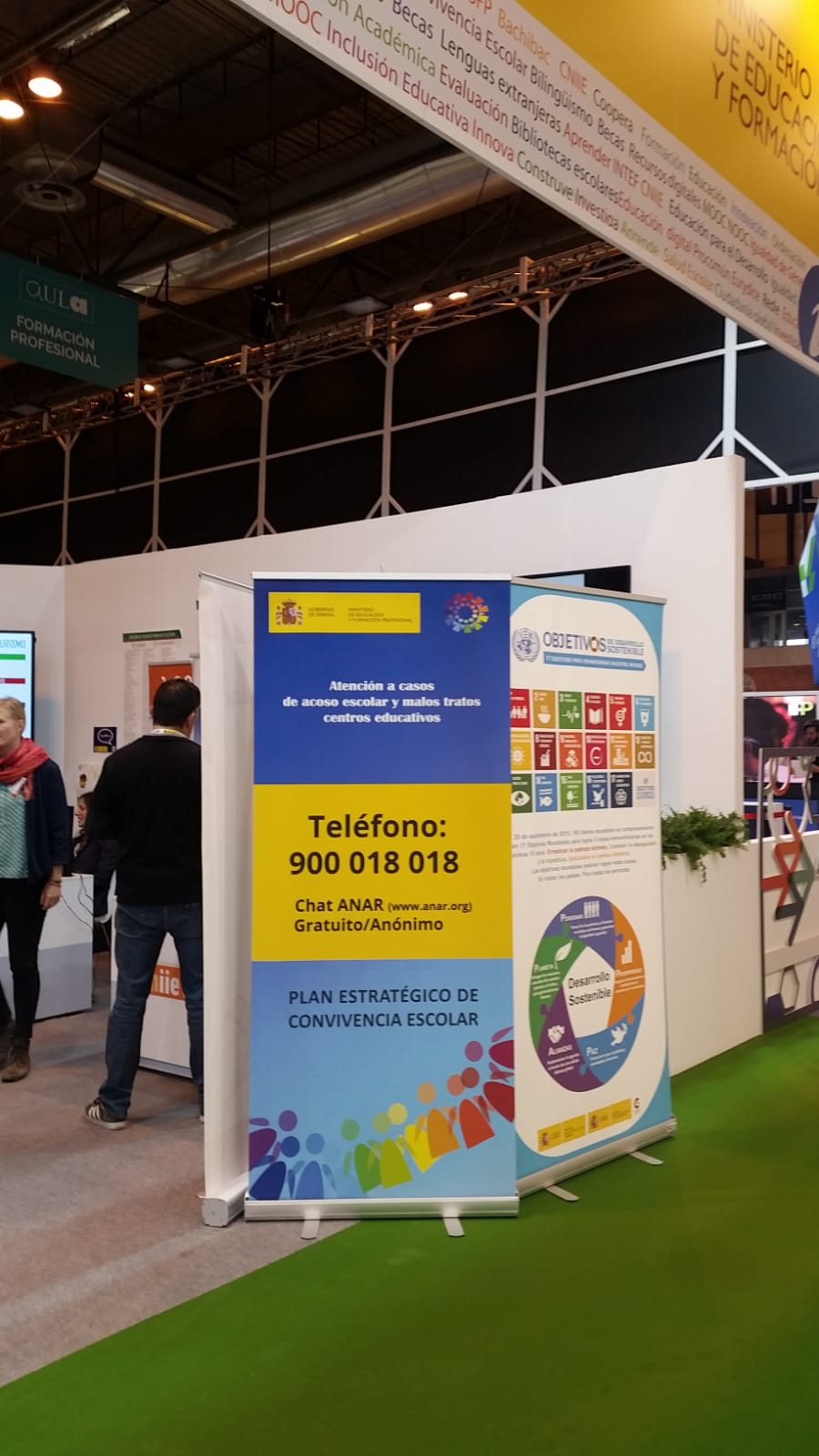 Fundación ANAR promueve pautas para prevenir el ‘bullying’ y la violencia de género en la feria ‘Aula 2019’