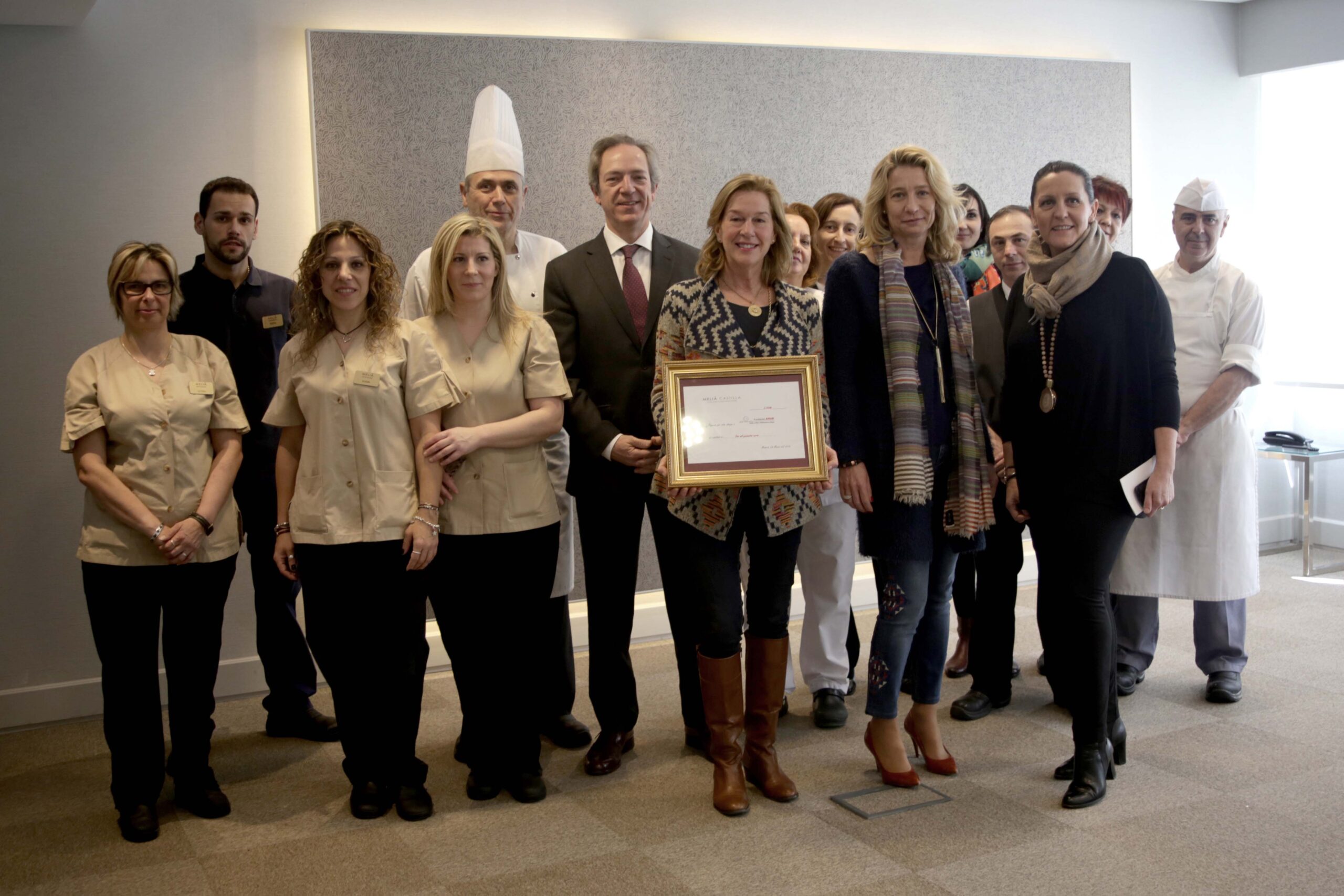 El Hotel Meliá Castilla de Madrid con ANAR