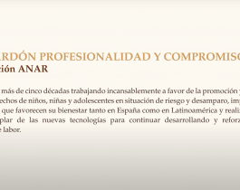 La Fundación Diagrama premia a ANAR por su profesionalidad y compromiso