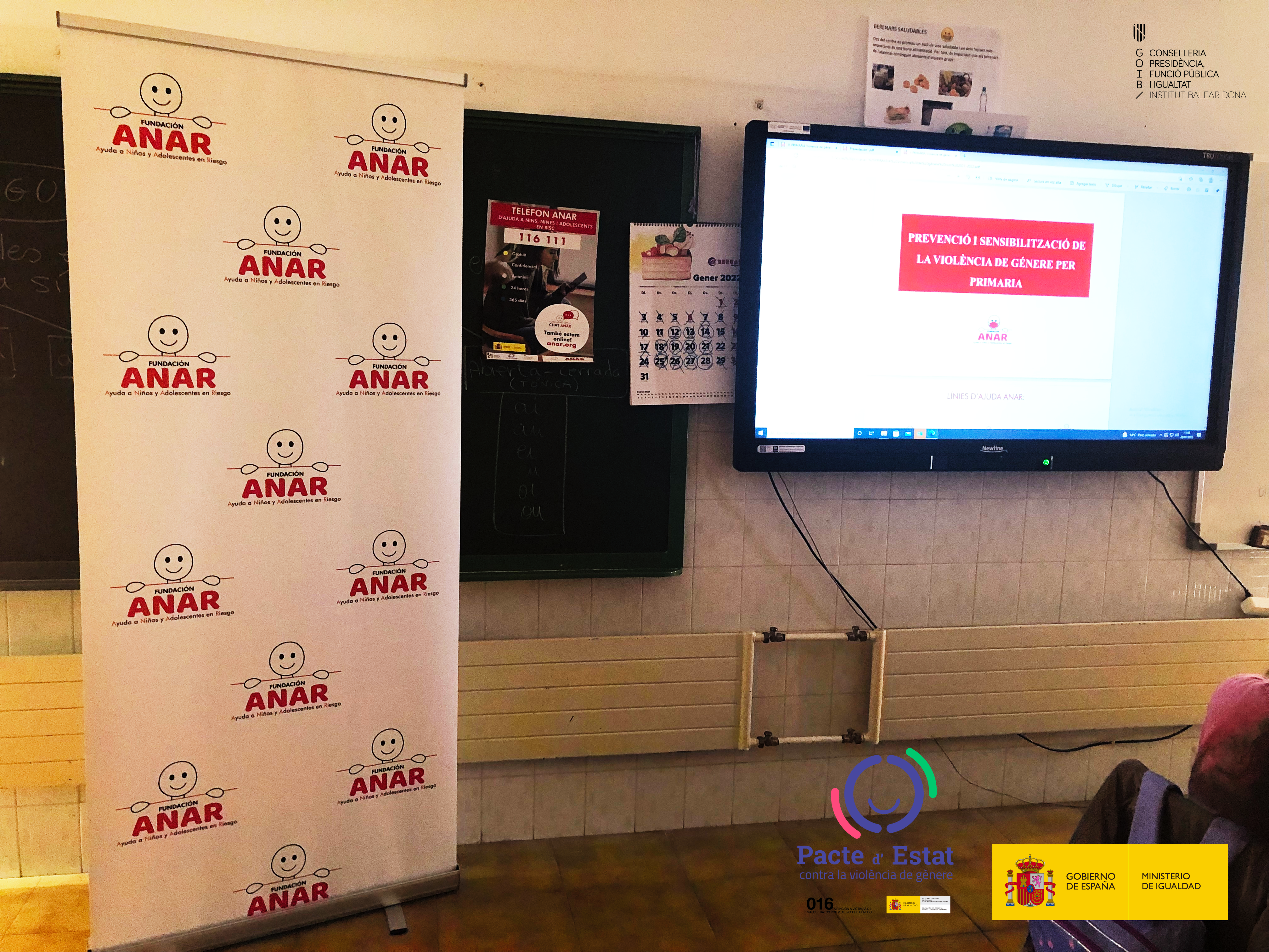 El Instituto Balear de la Mujer aprueba el proyecto sobre violencia de género de la Fundación ANAR