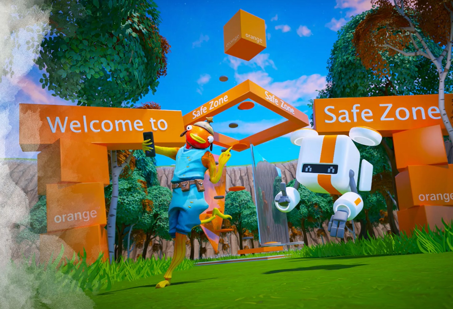 ANAR, presente en la iniciativa “Safe Zone” de Orange