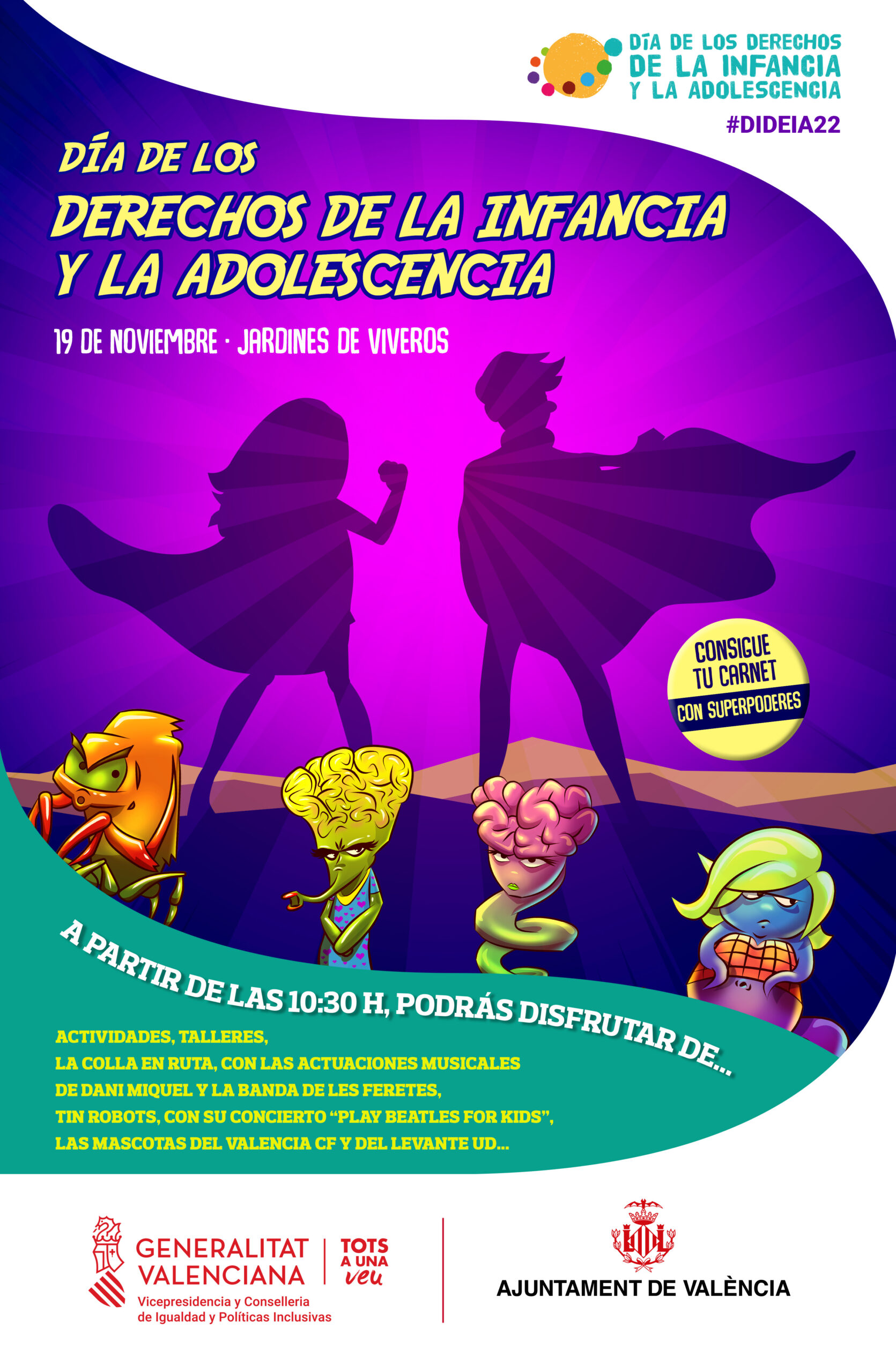 ANAR participa en el Día Universal de la Infancia en Valencia